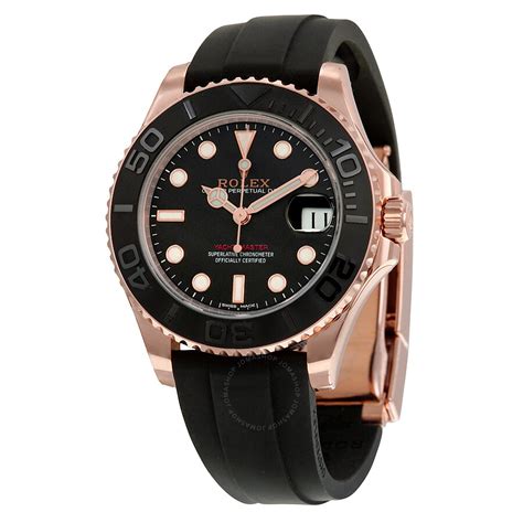 rolex yacht-master on different type of rubber watch strap pictures|Rolex rubber strap yachtmaster.